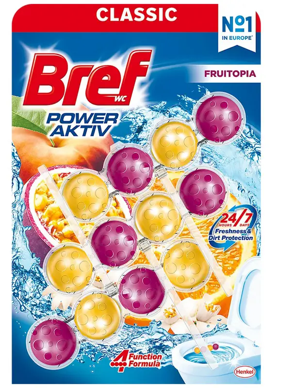 BREF POWER AKTIV 3x50g -FRUITOPIA