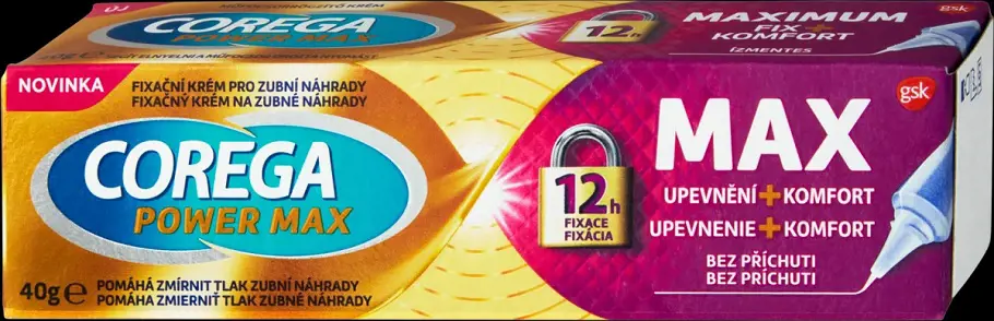 COREGA FIXACNY KREM 40g -POWER MAX