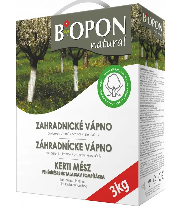 NATER NA KMENE VAPNO 3kg -BIOPON