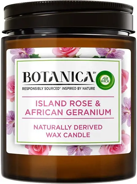 SVIECKA AIR WICK BOTANICA 205g -RUZA