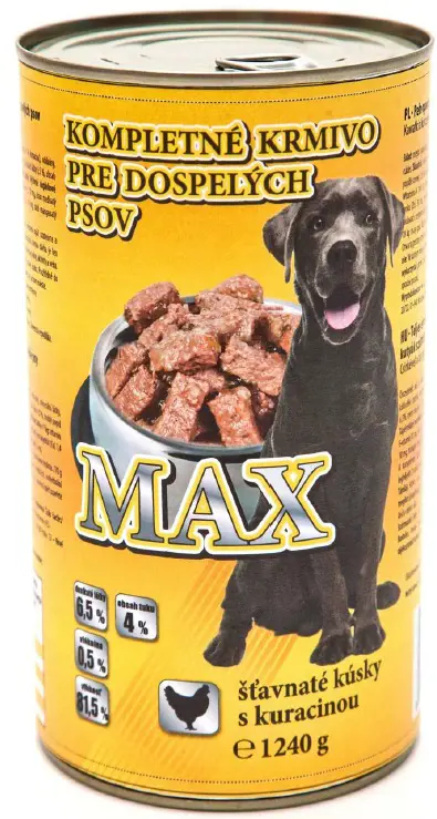 KRMIVO PSY KONZ. -MAX 1240g -KURA