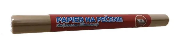 PAPIER NA PECENIE 8m -OBOJS.SILIKO.HNEDY