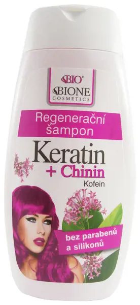 SAMPON BIONE 260ml -KERATIN+CHININ