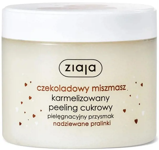 PEELING ZIAJA 300ml -CUKR.COKOLADOVY