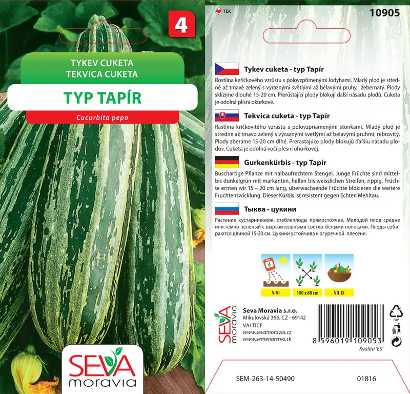 .TEKVICA  -TYP TAPIR 10s* M