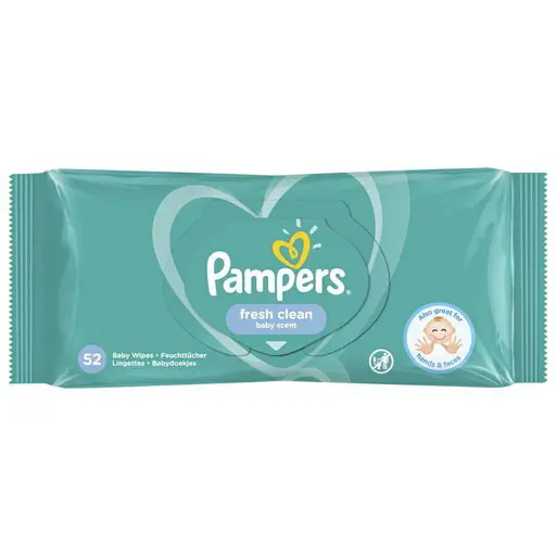 PAMPERS VLHC.VR. 52ks -FRESH CLEAN