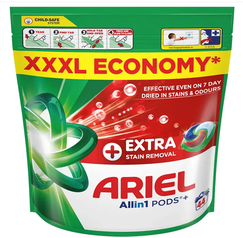PR.ARIEL GEL.TABL. 44ks/44PD -EXTRA CLEAN