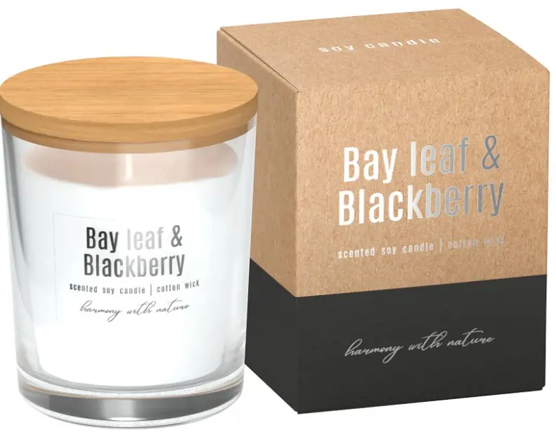 SVIECKA V SKLE 130g -SOY BAY LEAF
