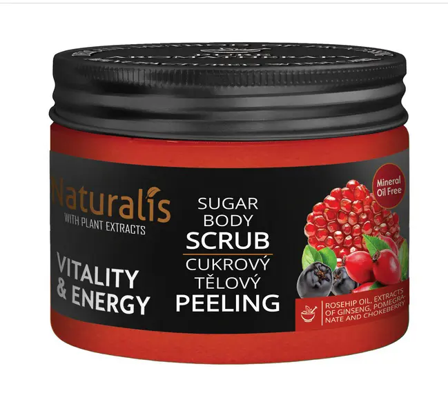 TEL.PEELING NATURALIS 250g -CUKROVY VITALITY