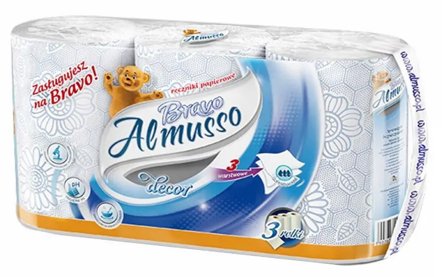 KUCH.UTIERKY ALMUSSO BR. 3ks -MODRE