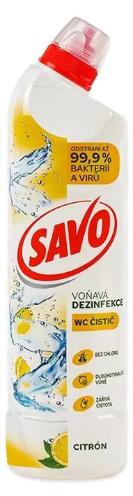 xSAVO WC 750ml -CITRON