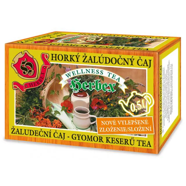 CAJ HERBEX 60g -HORKY ZALUDOCNY