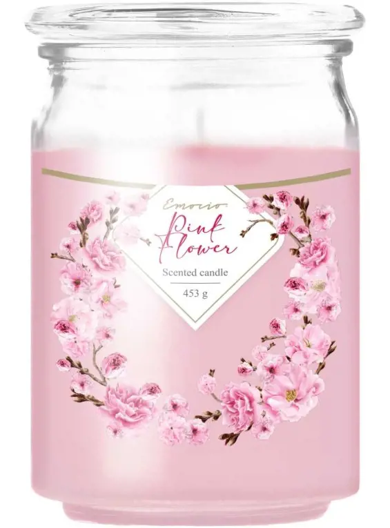 SVIECKA EMOCIO 453g -PINK FLOWER 60h