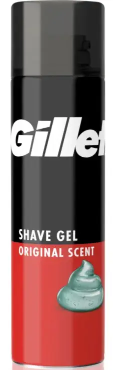 GILLETTE GEL NA HOL. 200ml -ORIGINAL