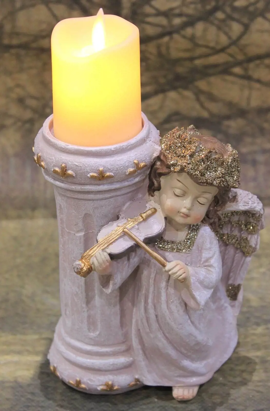 26701 ANJEL KR.ZL.+HUSLE LED 18cm