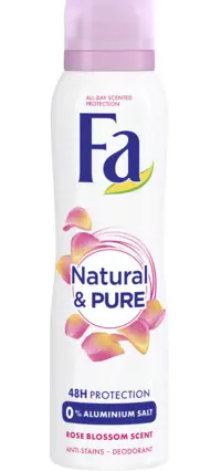DEO FA 150ml -W.NATURAL PURE