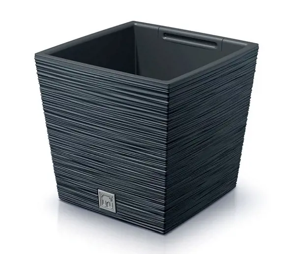 ,OBAL FURU SQUARE LOW 30cm -ANTRACIT