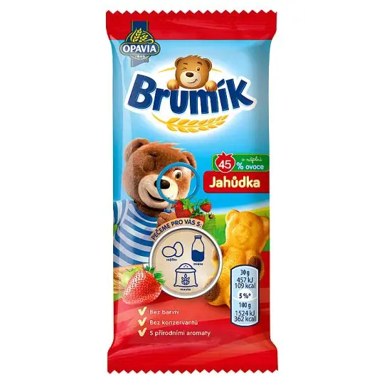 CK BEBE BRUMIK 30g -JAHODA x