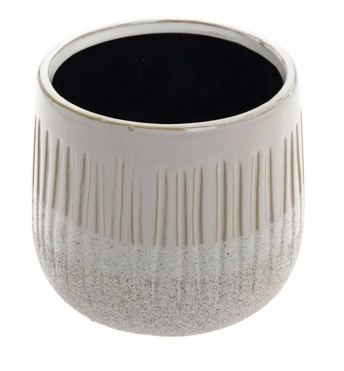,OBAL KERAMIKA 16cm -BIELY