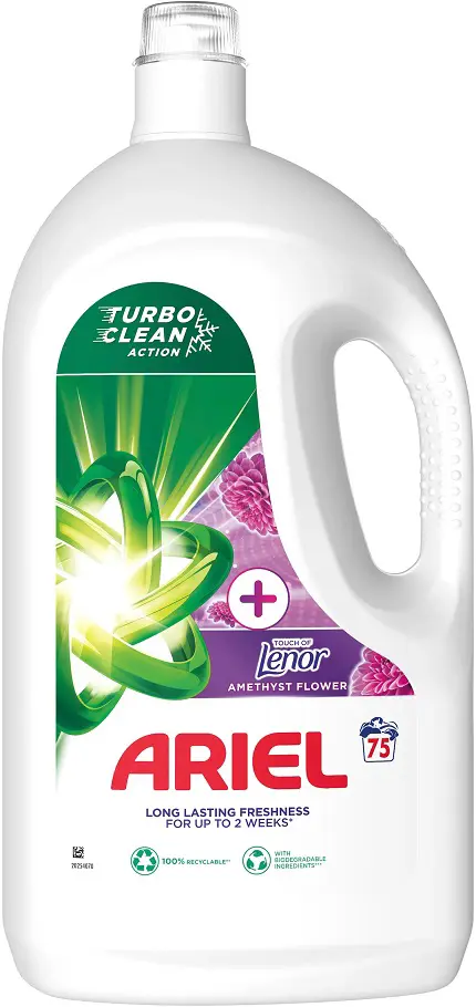 xPR.ARIEL GEL  75PD/3,75l -LENOR +