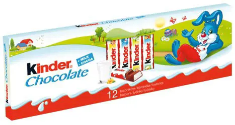 CK KINDER CHOCOLATE 150g 12ks