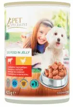 KRMIVO PSY KONZ. -PET 415g -HOV/KUR