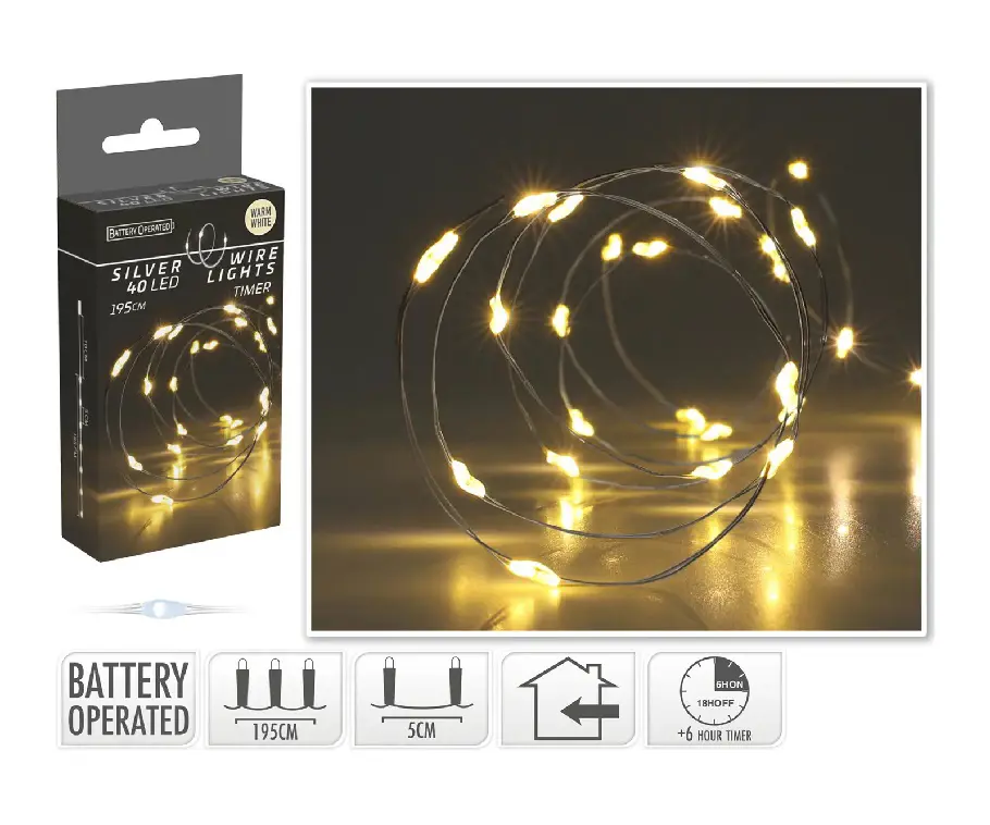 VO -LED OSVETLENIE DROTIK  40ks -TB+CAS.