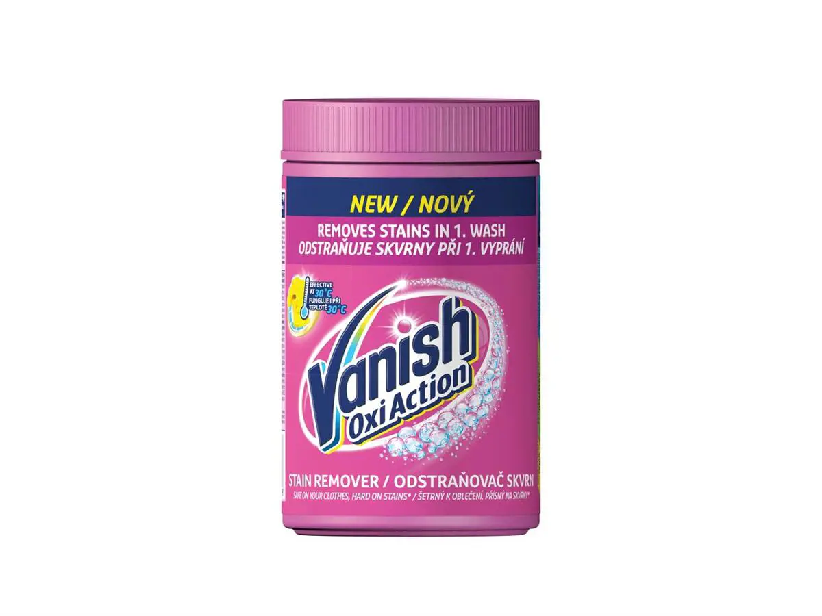 xVANISH OXI ACTION 625g -RUZOVY