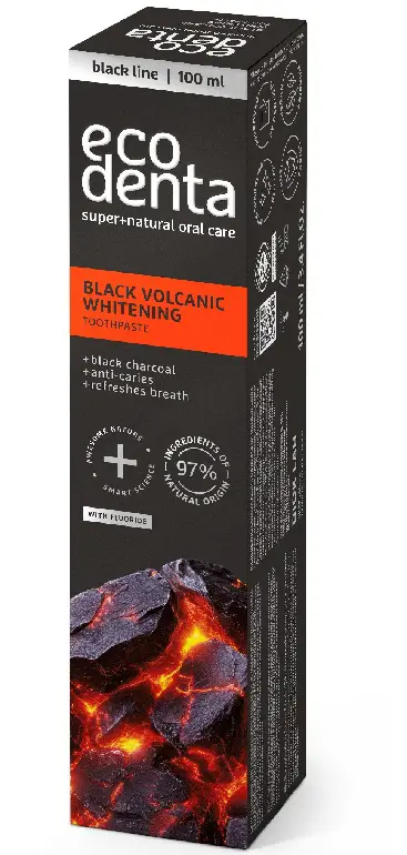 ZP ECODENTA 100ml -CIERNA VULKANICKA