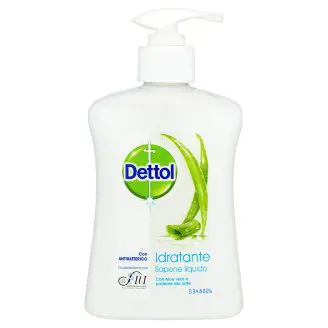 TEK.MYDLO DETTOL 250ml -ALOE VERA pum
