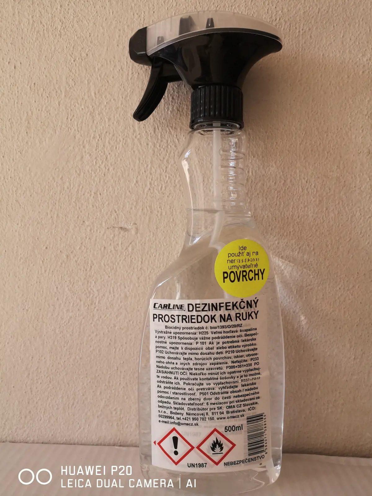 DEZI.CARLINE PROST.NA RUKY 500ml