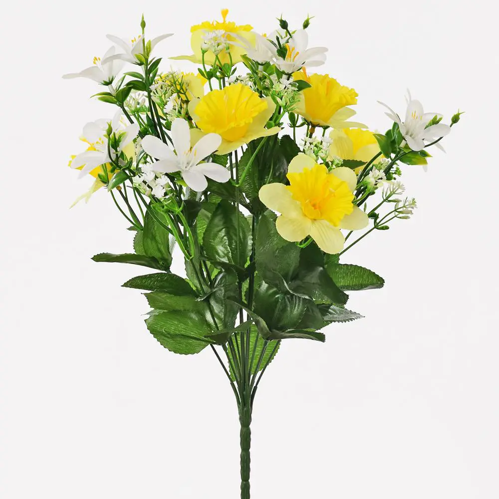 KV.UM.-KYTICA JARNA NARCIS+BIELE KVETY 40cm
