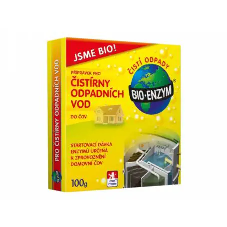 BIO ENZYM CISTIC ODPADOVYCH VOD 100g
