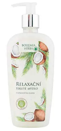 TEK.MYDLO BOHEMIA HERBS 300ml -KOKOSOVY OLEJ