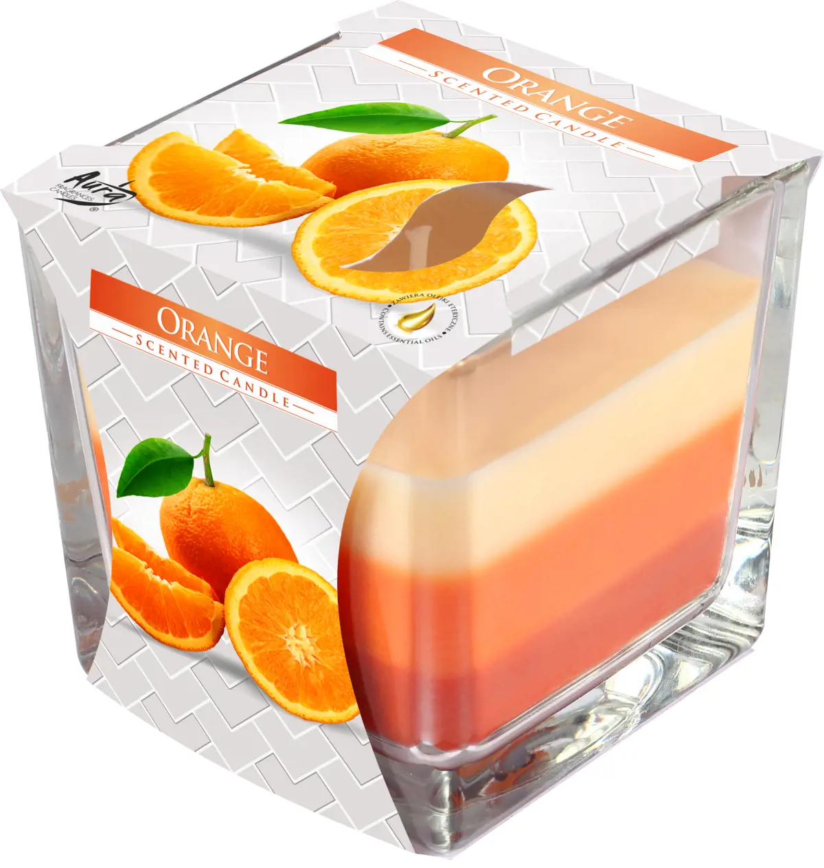 SVIECKA SCENTED CANDLE 32h. -POMARAN