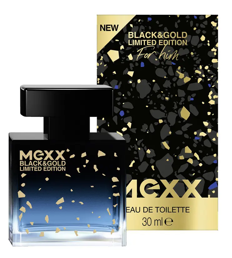 EDT MEXX 30ml -FM BLACK AND GOLD
