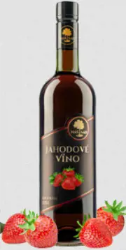 VINO NAS SAD 0,75l -JAHODOVE