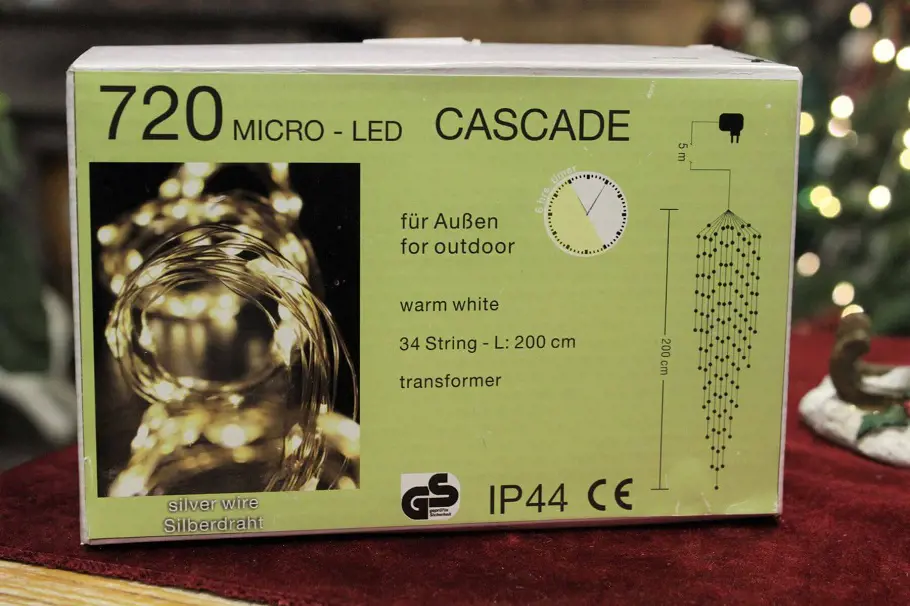 VO -LED OSVETLENIE DROTIK 720ks +CAS
