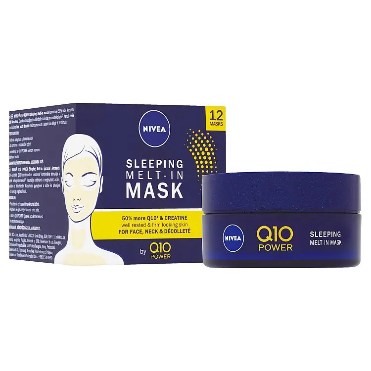 xPLET.MASKA NIVEA 50ml -NOCNA Q10