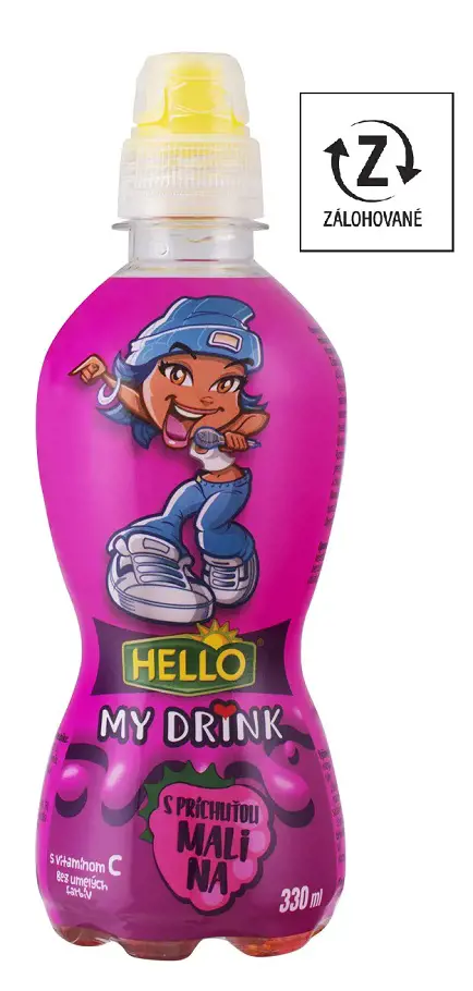 CK DZUS HELLO 330ml -MALINA Z