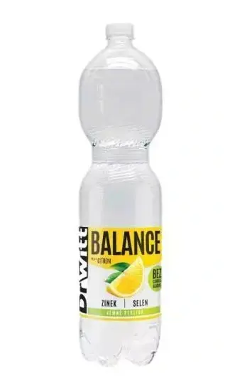 VODA DR.WITT 1,5l -BALANCE CITRON Z