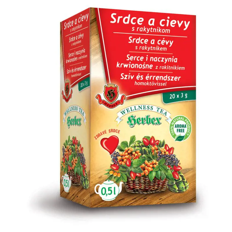 CAJ HERBEX 60g -SRDCE A CIEVY