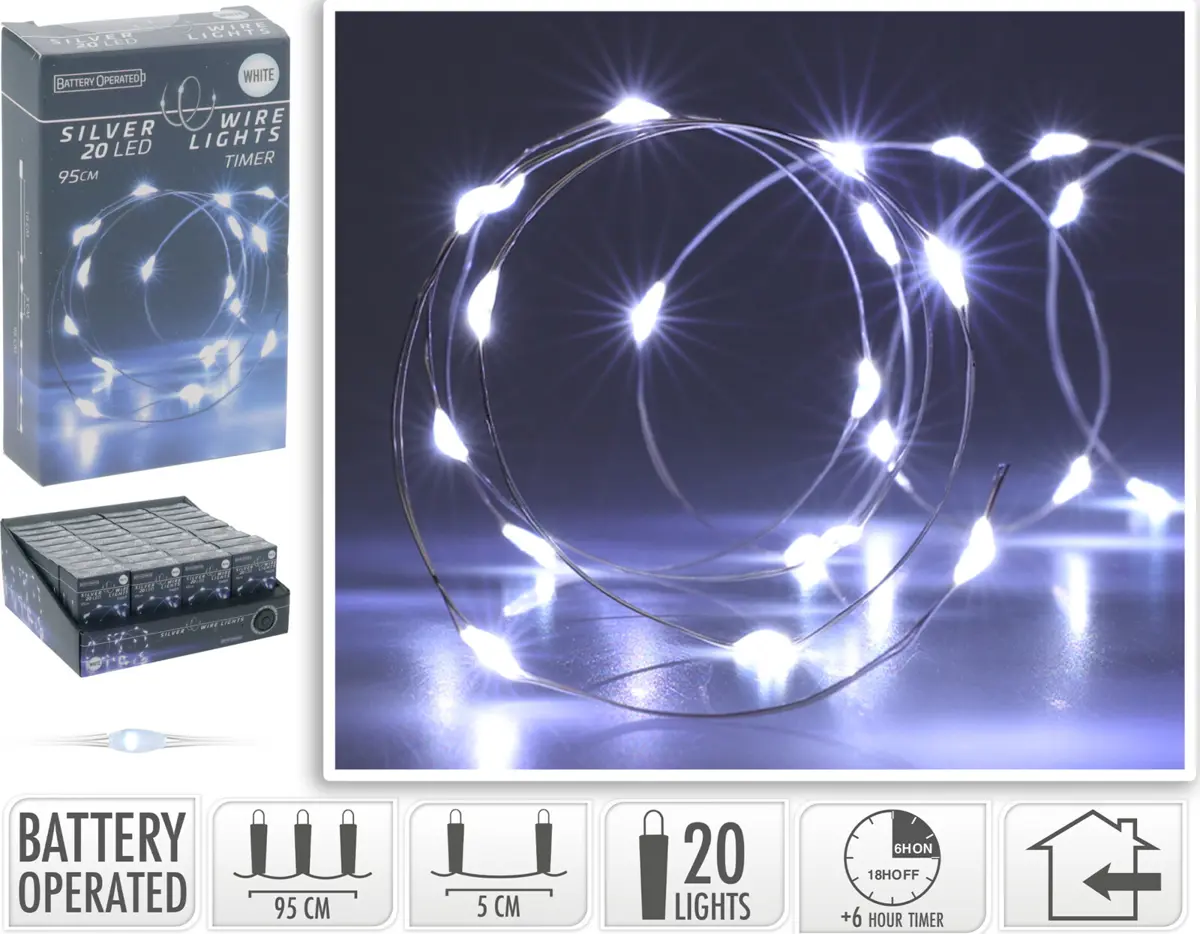 VO -LED OSVETLENIE DROTIK  40ks -BIE+CASOV.