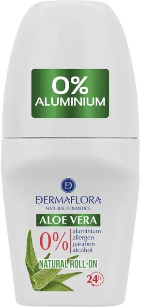 DEO DERMAFLORA 50ml -ROLL-ON ALOE
