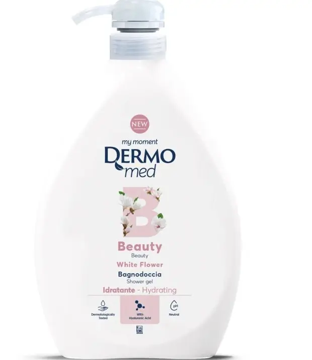 xSG DERMOMED 1l -WHITE FLOWER