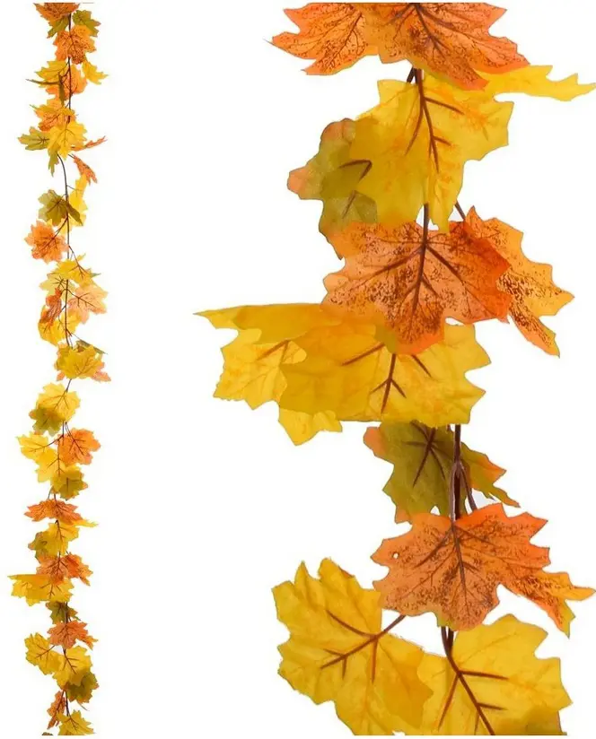 xKV.UM.-JS GIRLANDA JESENNE LISTIE ZL/ZEL/177cm
