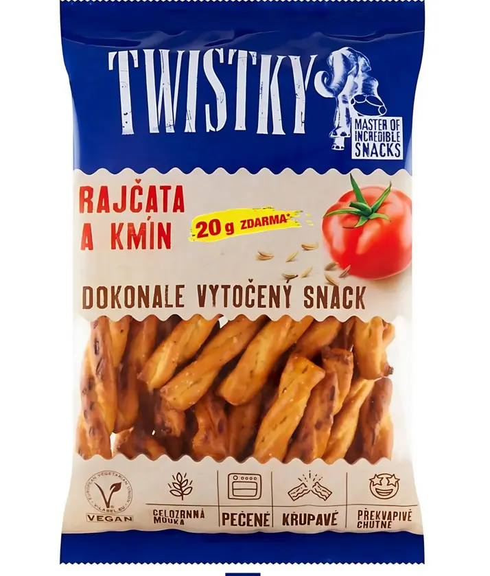 CK PECIVO SLANE TWISTKY 180g -RAJCINY+RASCA