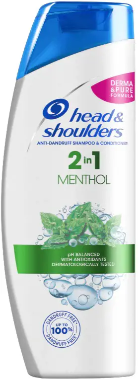 xSAMPON H&S 360ml -2v1 MENTHOL FRESH