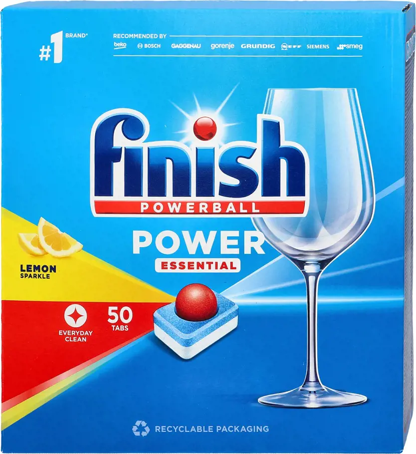 xFINISH TABL. POWERBALL 50ks -LEMON