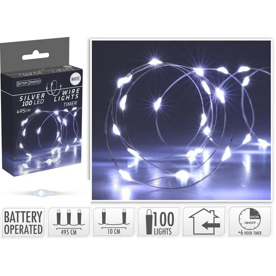 VO -LED OSVETLENIE DROTIK 100ks -TB+CAS.